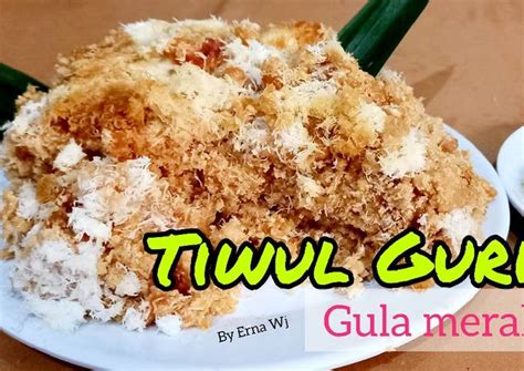 Resep Tiwul gurih gula merah oleh CikGu Er .
